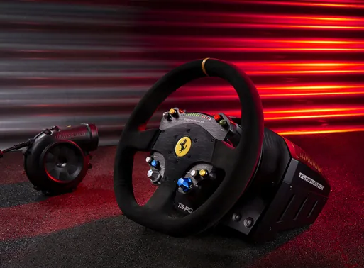 Thrustmaster Ferrari 488 Challenge USB Kormány Black – 6. kép