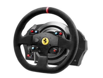 Thrustmaster T300 Ferrari Integral Racing Alcantara Edition USB Kormány Black – 2. kép