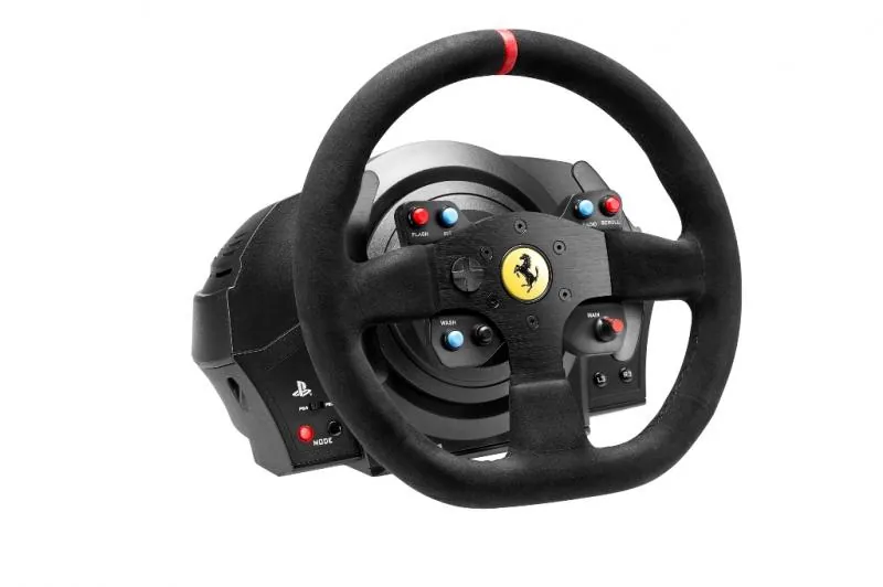 Thrustmaster T300 Ferrari Integral Racing Alcantara Edition USB Kormány Black – 6. kép