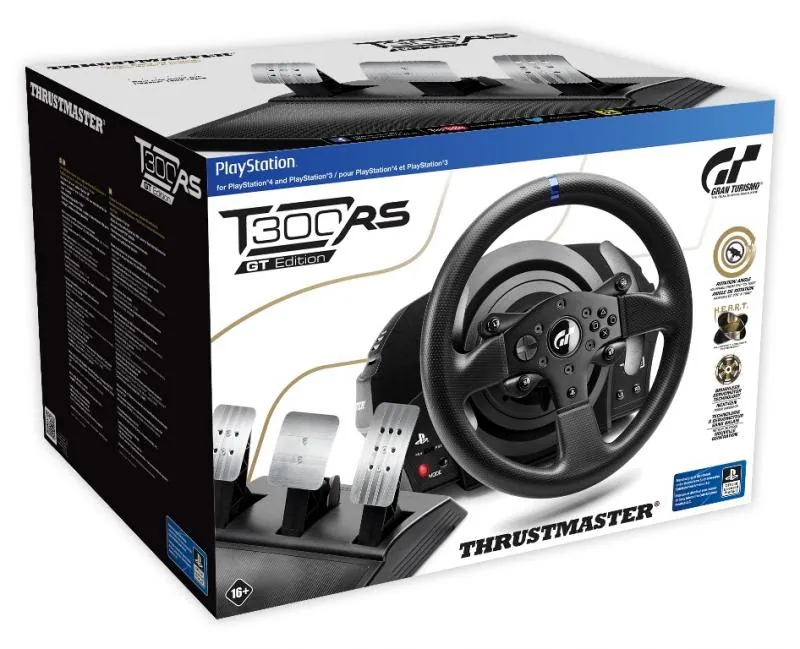 Thrustmaster T300RS GT Edition USB Kormány Black – 6. kép