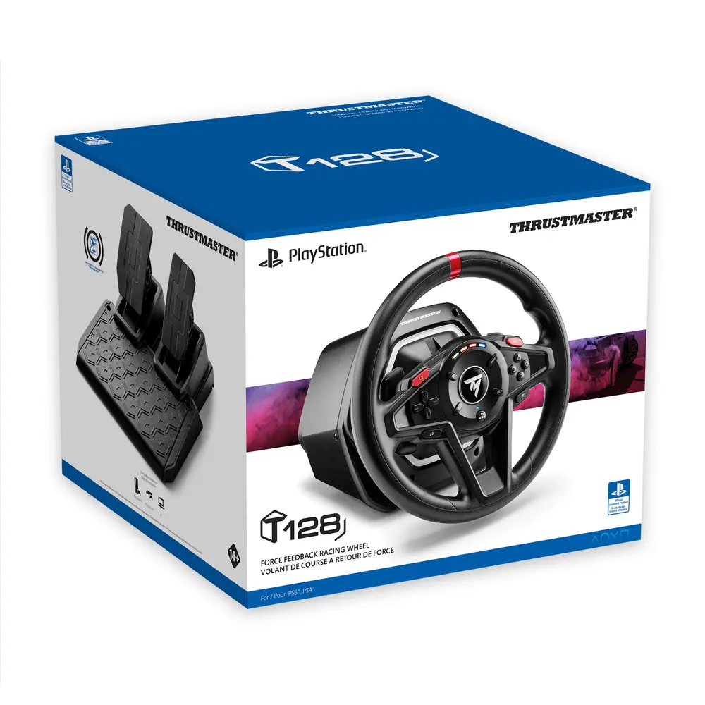 Thrustmaster T128 P USB Kormány Black – 5. kép