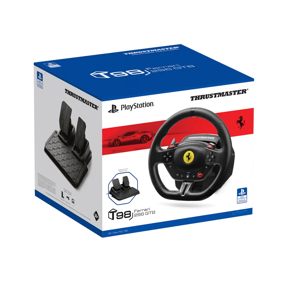 Thrustmaster T98 Ferrari 296 GTB USB Black – 4. kép