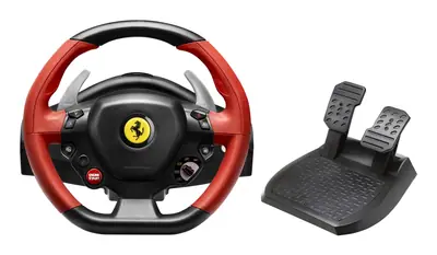 Thrustmaster Ferrari 458 Spider Racing USB Kormány Black/Red
