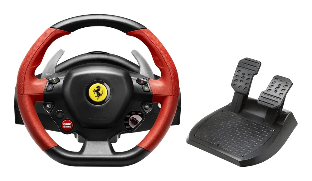 Thrustmaster Ferrari 458 Spider Racing USB Kormány Black/Red