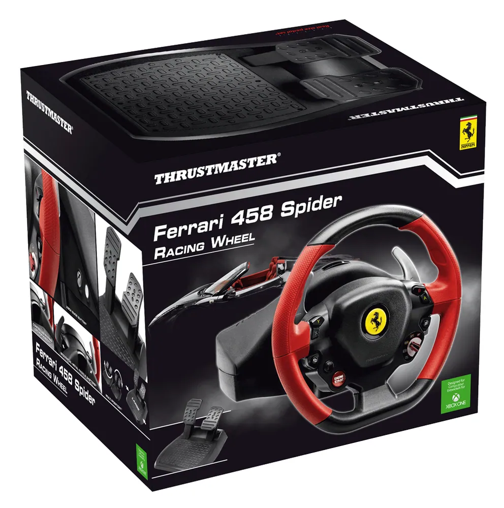 Thrustmaster Ferrari 458 Spider Racing USB Kormány Black/Red – 5. kép