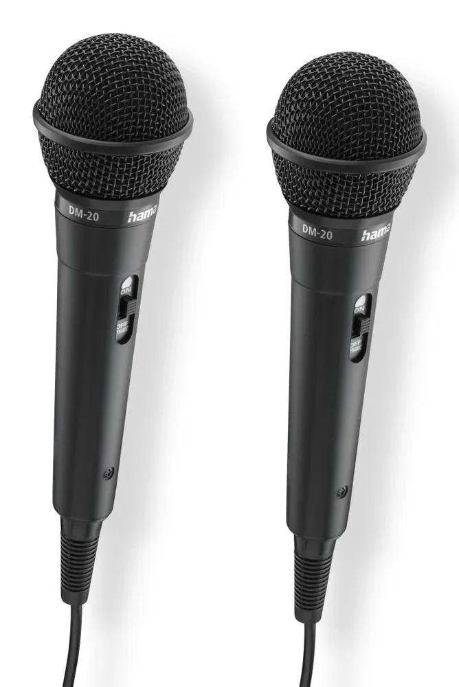 Hama Karaoke Microphone Set Black – 2. kép