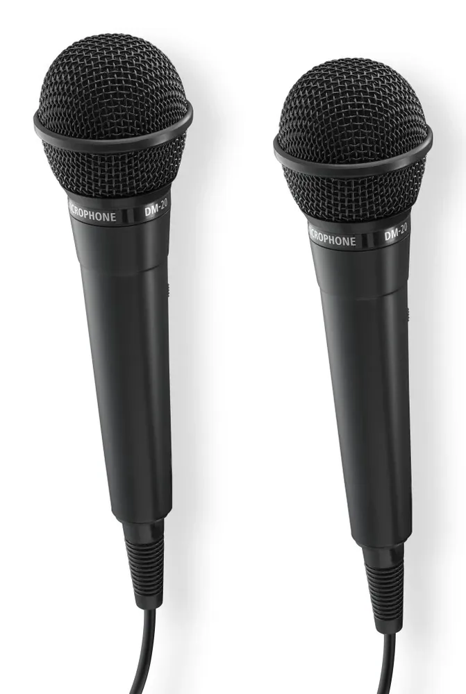 Hama Karaoke Microphone Set Black – 3. kép