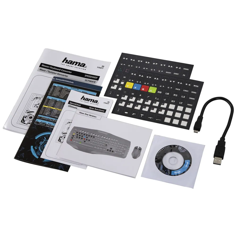 Hama Speedshot Ultimate Mouse/Keyboard Converter for PS4/PS3/Xbox One/Xbox 360 – 4. kép