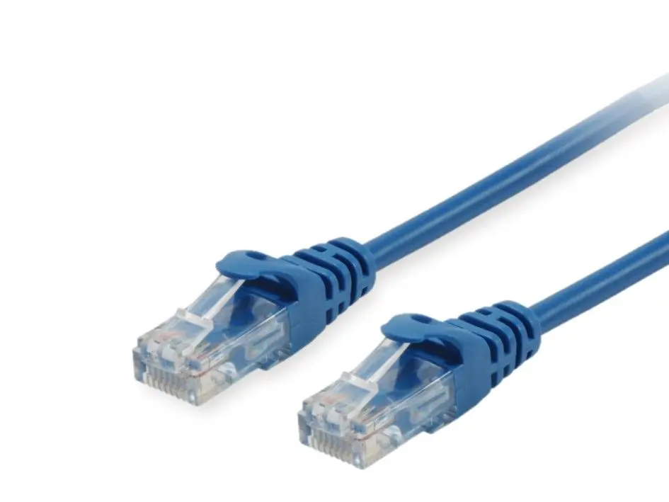 Equip Kábel - 625430 (UTP patch kábel, CAT6, kék, 1m)