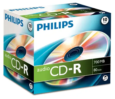 CD lemez Philips 80' R audió normál tokos PH502547
