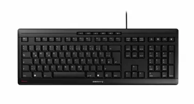 Cherry STREAM billentyűzet Black HU