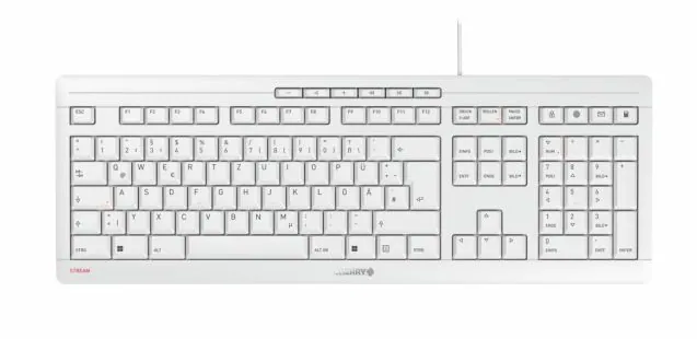 Cherry Stream Keyboard White HU