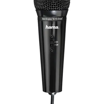 Hama MIC-P35 Allround Microphone for PC and Notebook Black – 2. kép
