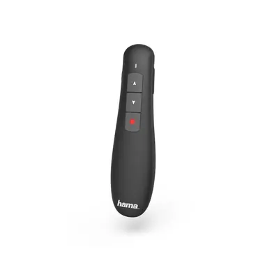 HAMA 139915 "X-Pointer” vezeték nélküli lézeres bemutatóvezérlő - fekete