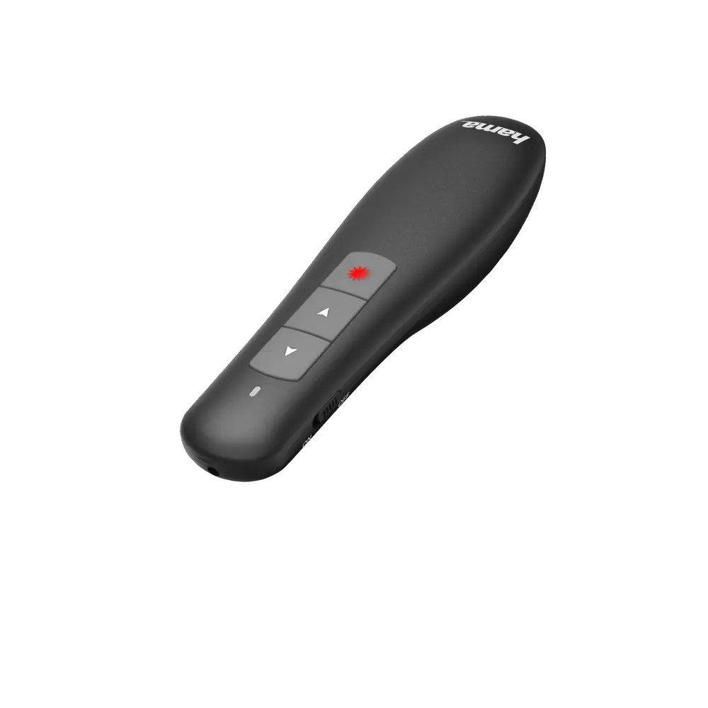 HAMA 139915 "X-Pointer” vezeték nélküli lézeres bemutatóvezérlő - fekete – 3. kép