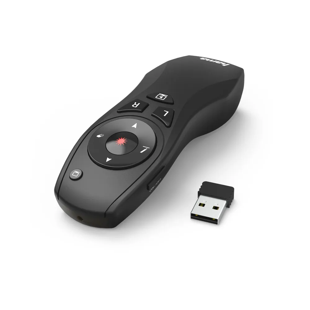 Hama X-Pointer Wireless Presenter Red Laser Black – 2. kép