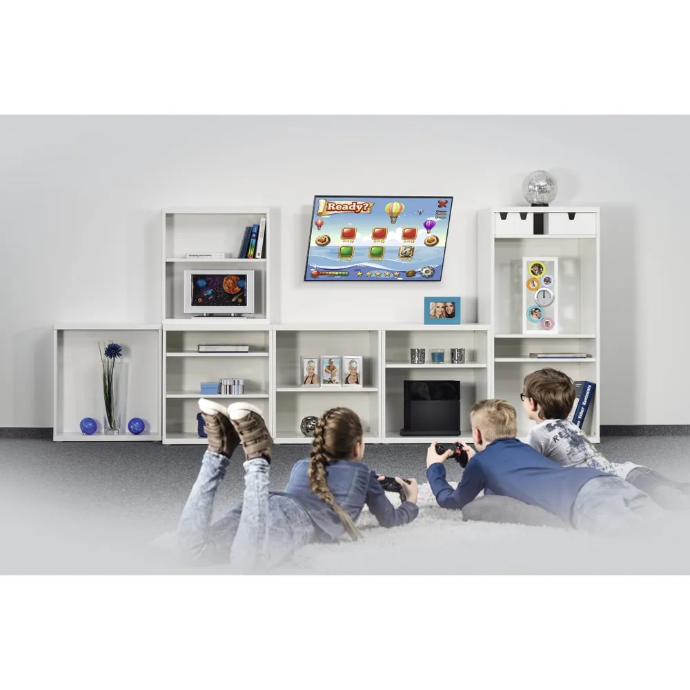 Hama LCD Wall Mount "Motion" 400x400 Black – 4. kép