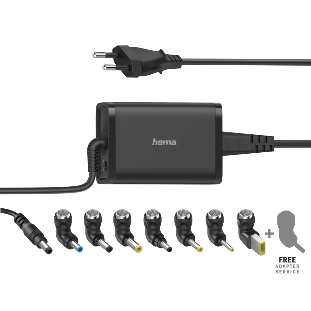 Hama 00200002 15-19V / 4,25A 65W univerzális hálózati notebook töltő
