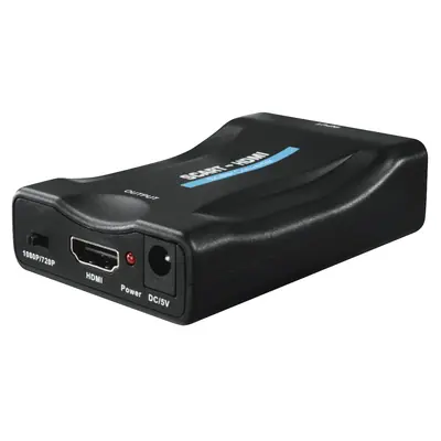 Hama AV Converter Scart to HDMI Black
