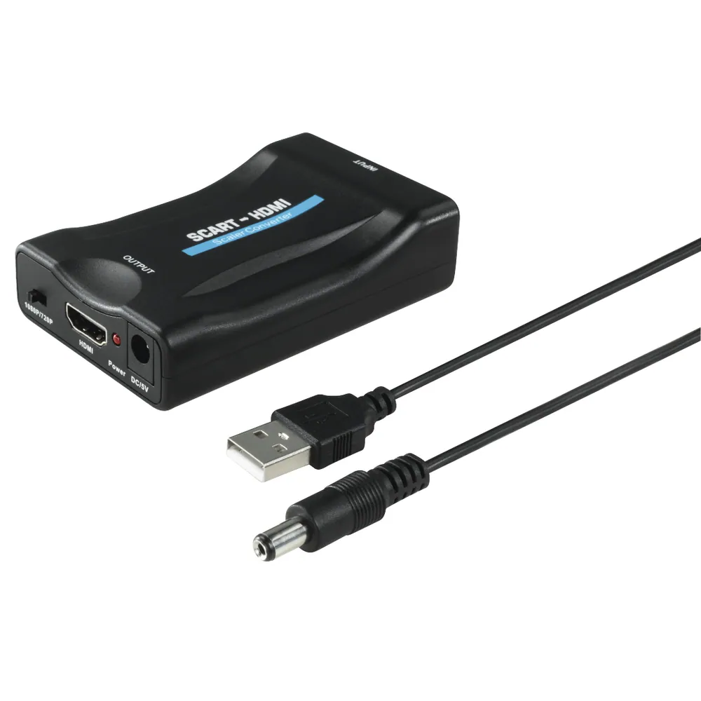 Hama AV Converter Scart to HDMI Black – 3. kép