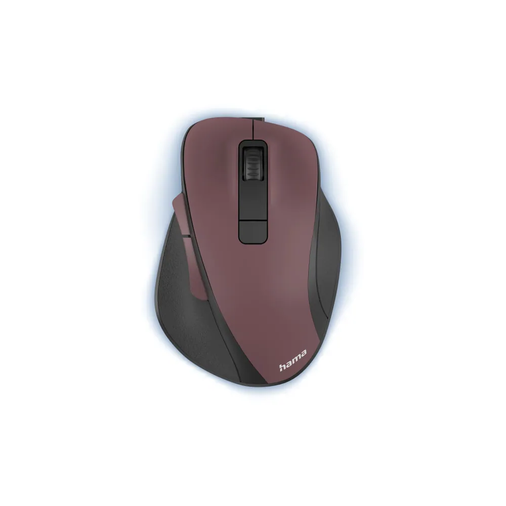 Hama MW-500 V2 Wireless mouse Burgundy – 2. kép