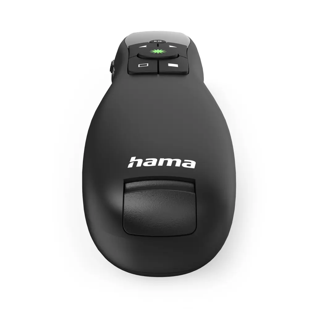HAMA MULTIMEDIA PRESENTER "GREEN-LIGHT"ZÖLD LÉZER POINTER-REL-fekete – 5. kép