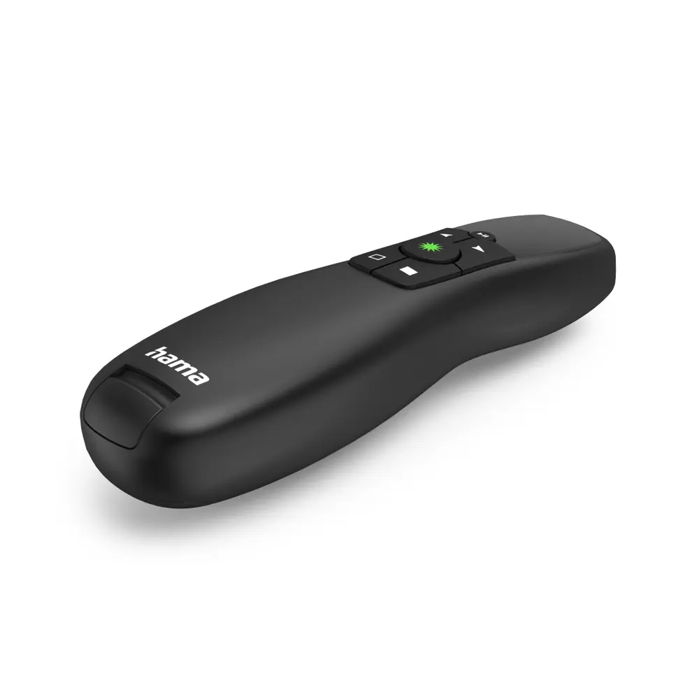 HAMA MULTIMEDIA PRESENTER "GREEN-LIGHT"ZÖLD LÉZER POINTER-REL-fekete – 7. kép