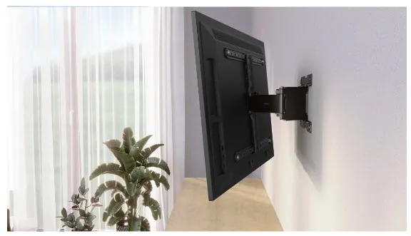 Hama FullMotion Ultraslim TV Wall Bracket 600x400 229cm (90") Black – 6. kép