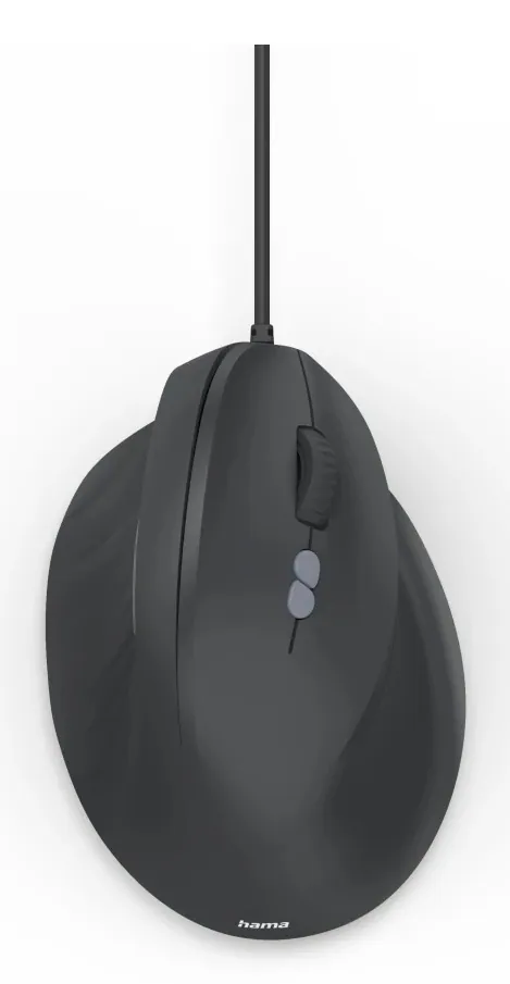 Hama ECM-500R Ergonomic Vertical Mouse Black