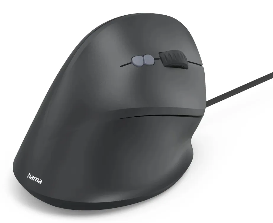 Hama ECM-500R Ergonomic Vertical Mouse Black – 4. kép