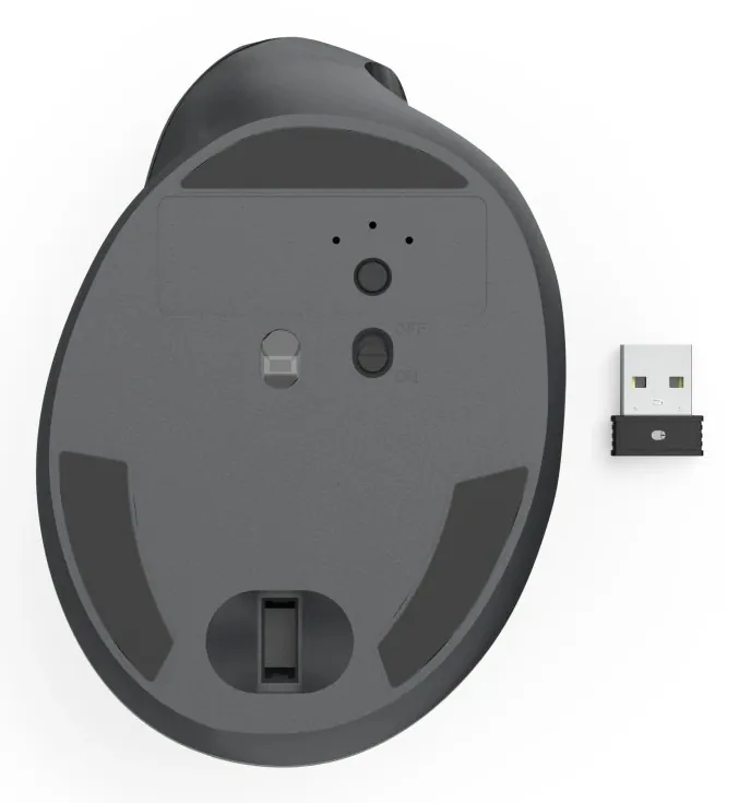 Hama EWM-500R Wireless Ergonomic Vertical Mouse Black – 7. kép