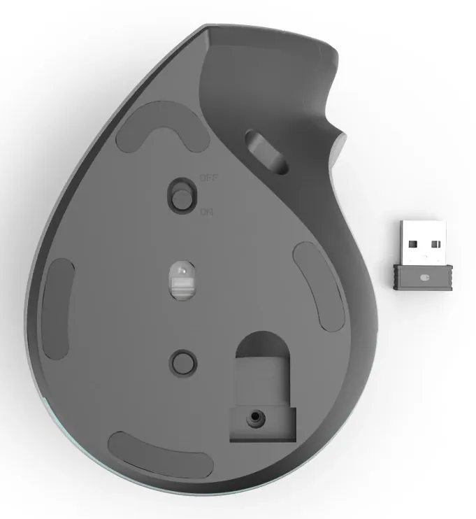 Hama EWM-700R Wireless Bluetooth Mouse Grey – 7. kép