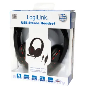 Logilink HS0033 High Quality Stereo Headset with integrated control – 2. kép