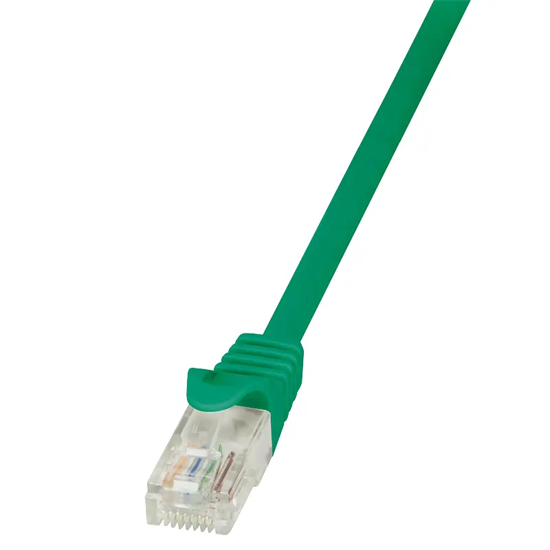 LogiLink Econline RJ45 CAT5e U/UTP -> RJ45 CAT5e U/UTP M/M adatkábel 1.5m zöld