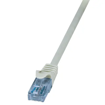 LogiLink RJ45 CAT6A UTP - RJ45 CAT6A UTP M/M adatkábel 3m szürke