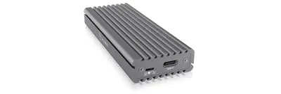 Raidsonic IcyBox IB-1817M-C31 External Type-C aluminium enclosure for M.2 NVMe SSD Grey – 2. kép