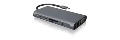 Raidsonic IcyBox IB-DK4040-CPD USB Type-C DockingStation with two video interfaces – 2. kép