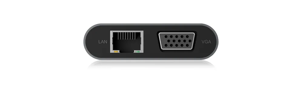 Raidsonic IcyBox IB-DK4040-CPD USB Type-C DockingStation with two video interfaces – 3. kép