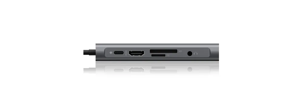Raidsonic IcyBox IB-DK4040-CPD USB Type-C DockingStation with two video interfaces – 4. kép