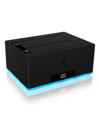 Raidsonic IcyBox IB-127CL-U3 Docking & Clone Station 2,5/3,5" USB3.0 Black