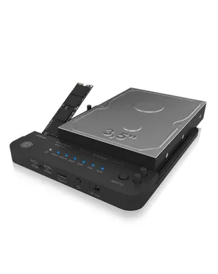 Raidsonic IB-2913MCL-C31 Docking Station Black – 2. kép