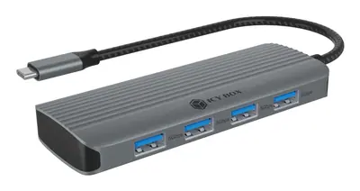 Raidsonic IcyBox IB-DK4022a-CPD USB Type-C Dockingstation