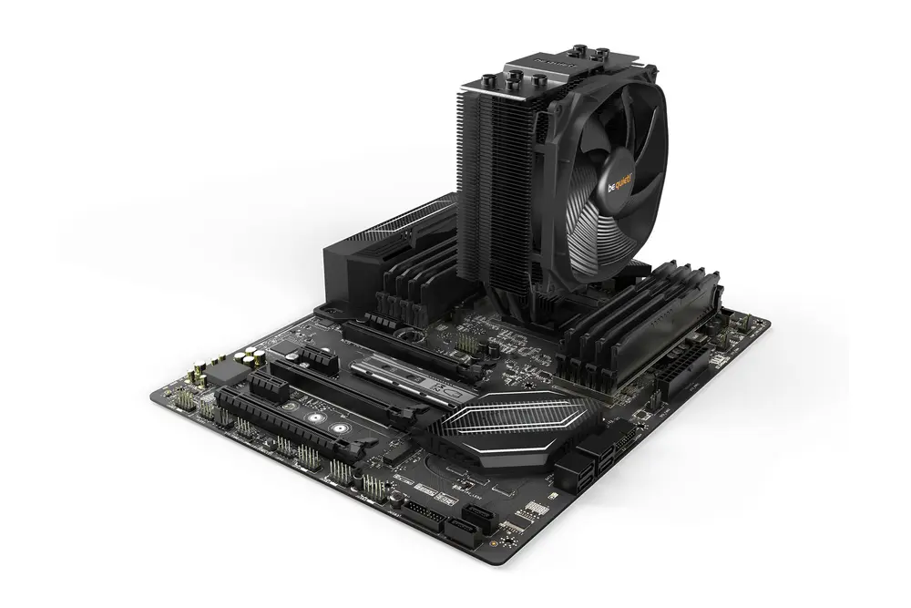 Be Quiet! CPU Cooler - DARK ROCK SLIM (AMD: AM4/AM5; Intel: 1700/1200/2066/1150/1151/1155/2011) – 4. kép
