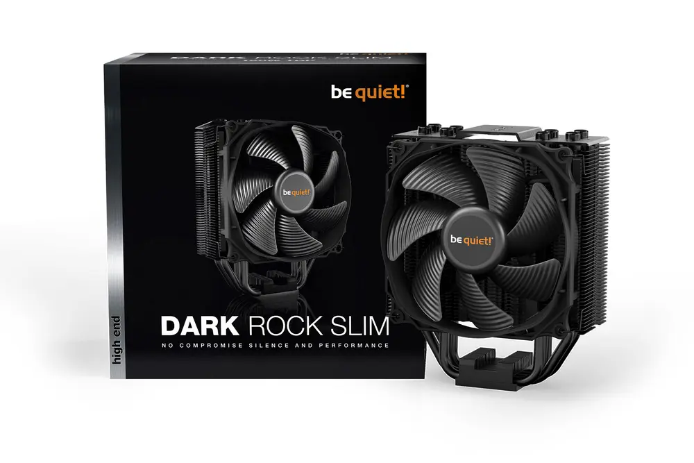 Be Quiet! CPU Cooler - DARK ROCK SLIM (AMD: AM4/AM5; Intel: 1700/1200/2066/1150/1151/1155/2011) – 6. kép
