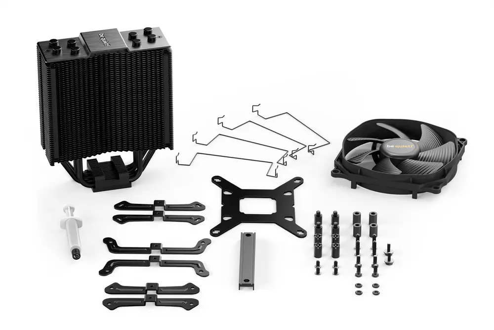 Be Quiet! CPU Cooler - DARK ROCK SLIM (AMD: AM4/AM5; Intel: 1700/1200/2066/1150/1151/1155/2011) – 7. kép