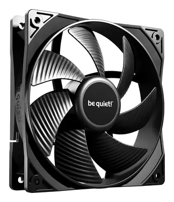 Be Quiet! Cooler 12cm - PURE WINGS 3 120mm PWM (1600rpm, 25,5dB, fekete)