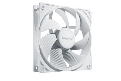 Be Quiet! Cooler 12cm - PURE WINGS 3 White 120mm PWM (1600rpm, 25,5dB, fehér)