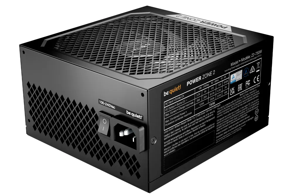 Be quiet! 750W 80+ Platinum Power Zone 2 – 3. kép