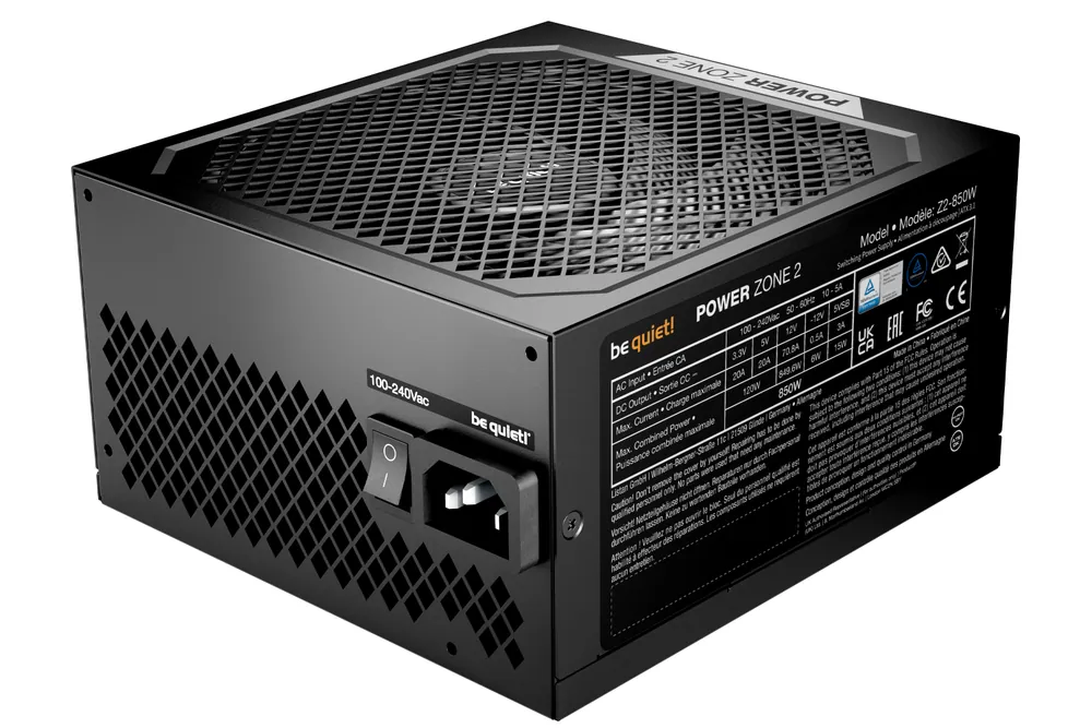 Be quiet! 850W 80+ Platinum Power Zone 2 – 3. kép