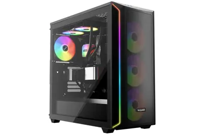 Be Quiet! Cooler 14cm - LIGHT WINGS LX 140mm PWM (RGB, 1200rpm, 22,9dB, fekete) – 2. kép